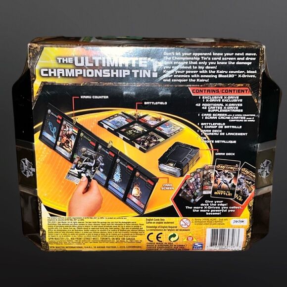 Sealed Redakai Conquer the Kairu Championship Tin X-Drive Deck Game - Picture 5 of 6